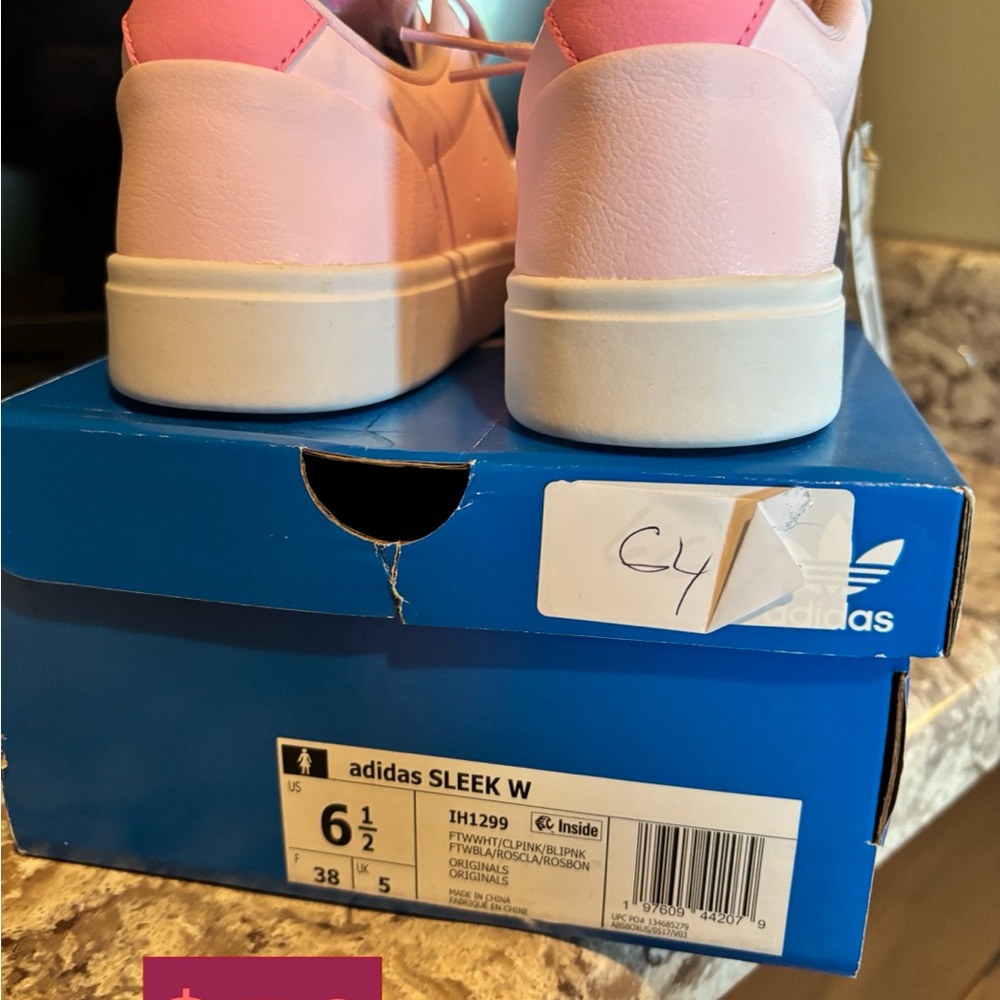 Adidas Light Pink Sneakers